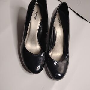 Dexter Women's Glossy Black Heels